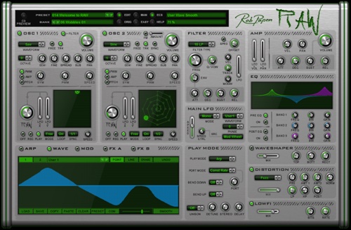 Rob Papen launches RAW soft synth