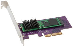 Sonnet announces new PCI Express SSD card