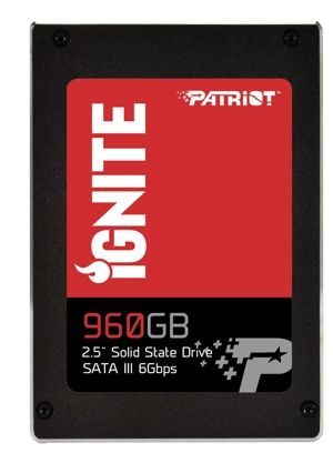 Patriot launches new high capacity Ignite SSD