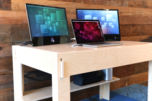 Klevr Furniture offers Storage-Top Desk for Mac