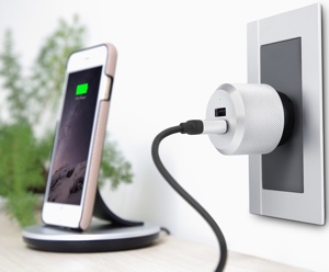 Just Mobile announces AluPlug, a luxury USB wall charger