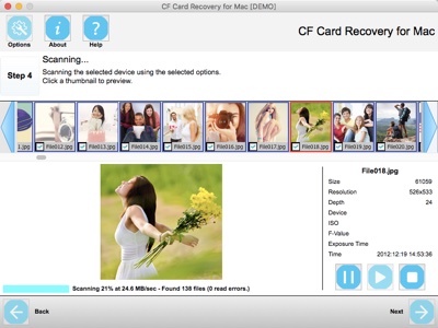 CF Card Recovery for OS X gets new interface, more