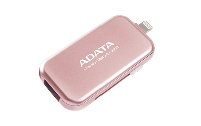ADATA releases the i-Memory UE710 Rose Gold Apple OTGFlash Drive