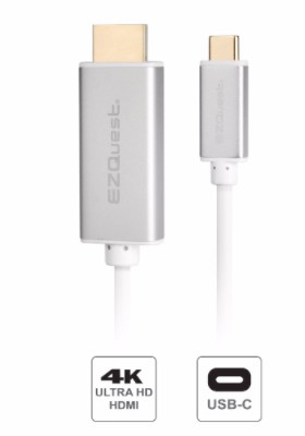 EZQuest introduces six-foot USB-C/Thunderbolt 3-to-HDMI 4 cable