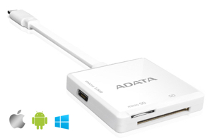 ADATA releases the AI910 Lightning Card Reader Plus