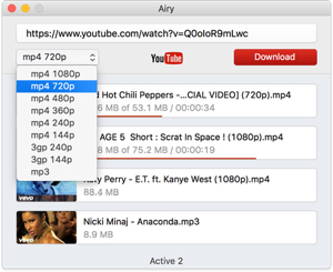 New Airy 3.0 for Mac can download YouTube channels