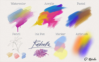 Rebelle for Mac OS X adds new, more realistic paint blending
