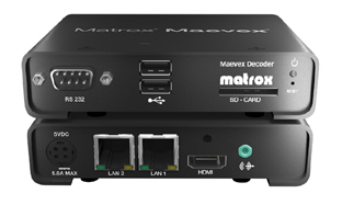 Matrox unveils the Maevex 6150