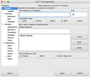 Putty for macOS updated to version 8.5.1