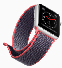 The Apple Watch Series 3 adds cellular support