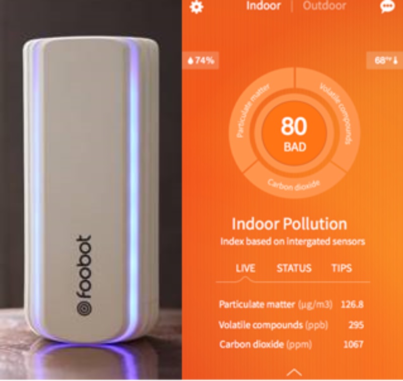 Kool Tools: Foobot indoor air quality monitor