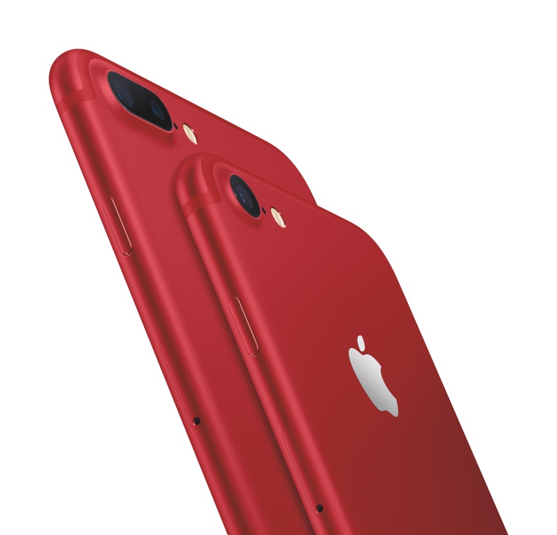 iPhone 7,  iPhone 7 Plus (PRODUCT)RED Special Edition now available