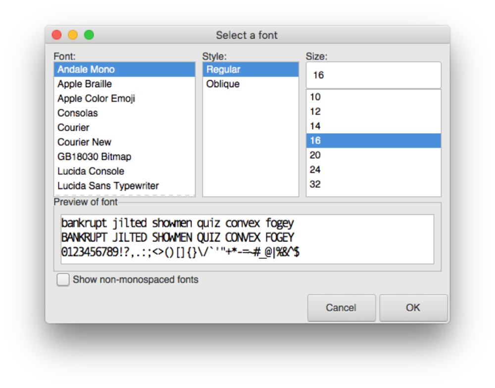 Putty 9.0.0 for macOS fixes font rendering issues
