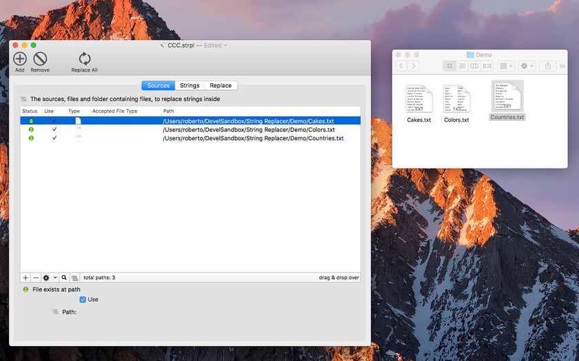 Tension Software updates String Replacer for macOS to version 1.5