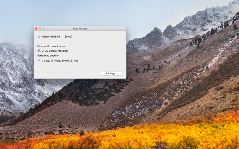 Mac Restart gets improved management of its Status Menu only functionality