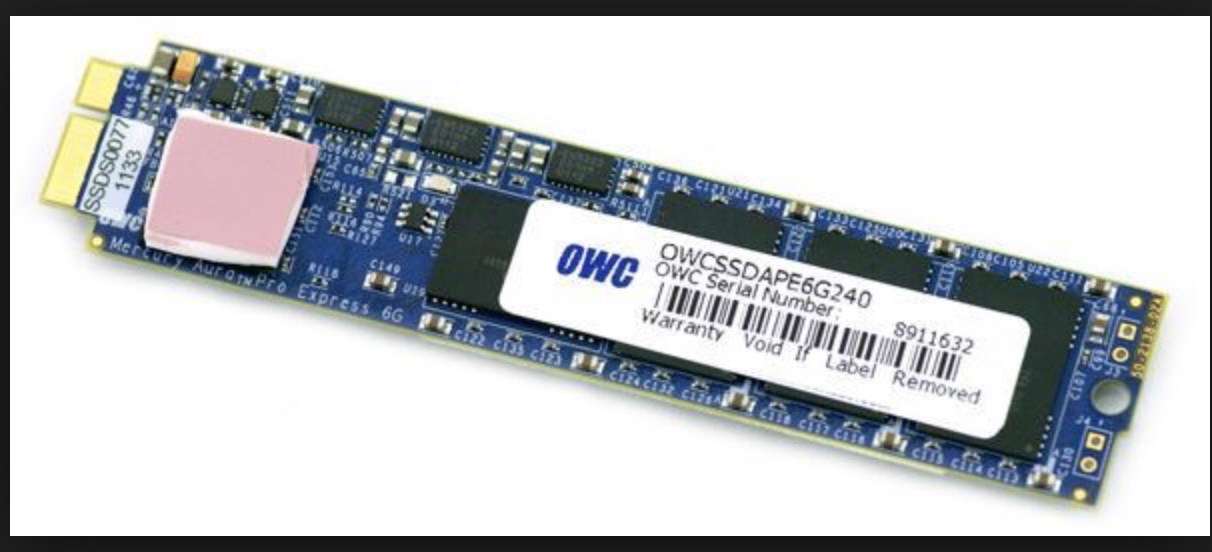 OWC announces new pricing for its Aura line of SSDs