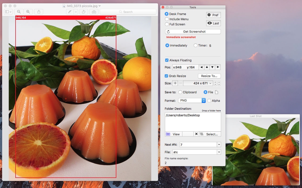 Precise Screenshot 2.1 is optimized for macOS Mojave