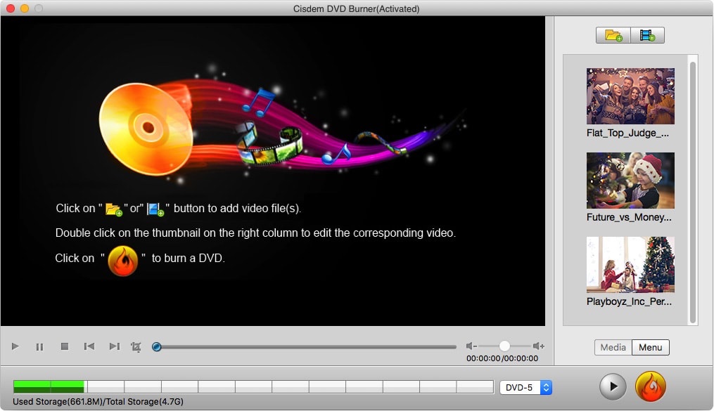 DVD Burner for the Mac upgraded to version 3.7