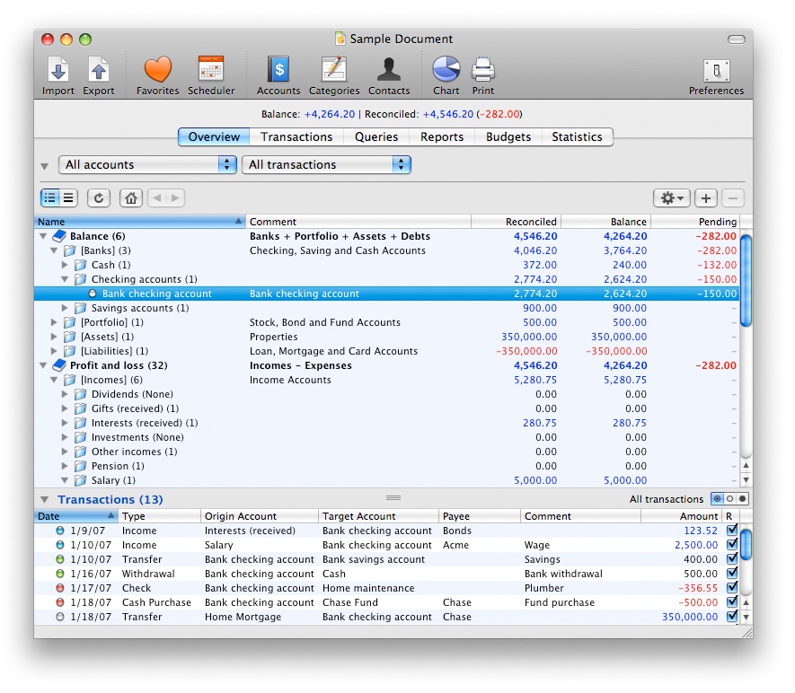 iCash for the Mac rings up version 7.7