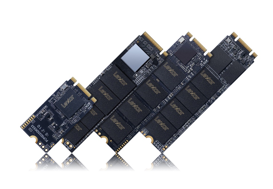Lexar announces additions to its SSD portfolio, SDXC UHS-I card