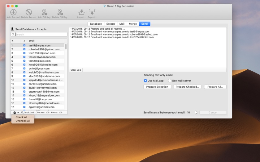 AutoMailer for macOS revved to version 2.7.1