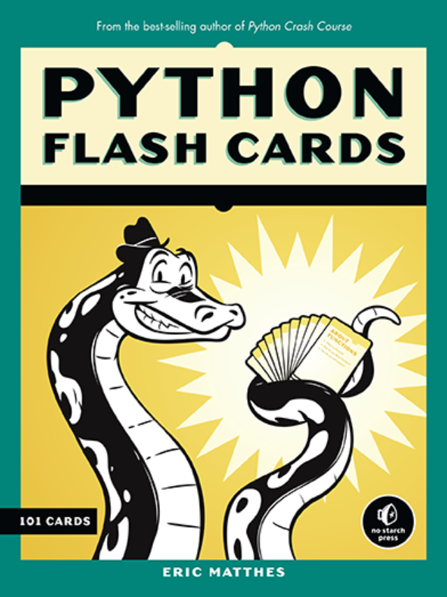 Recommended reading: ‘Python Flash Cards’
