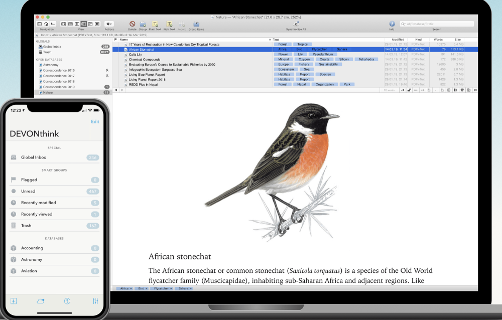 DEVONThink for the Mac gets MultiMarkdown 6 support, more