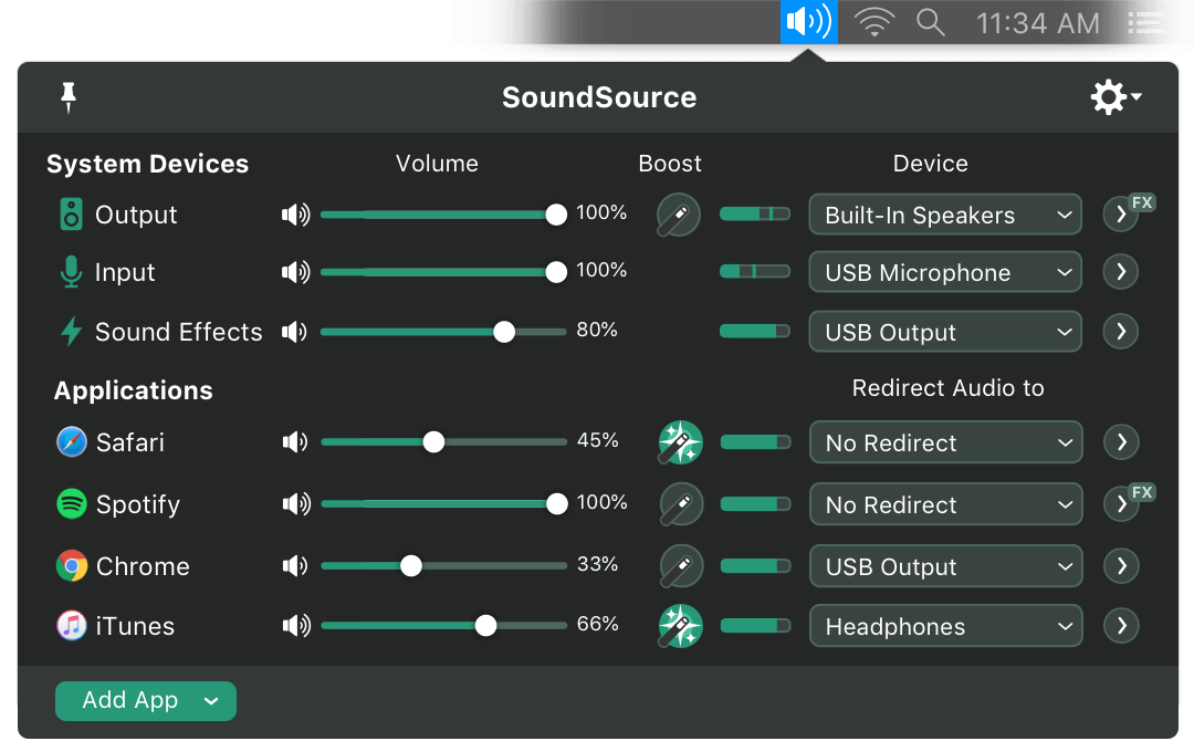 SoundSource 4.1 for macOS adds Dark Mode support, more