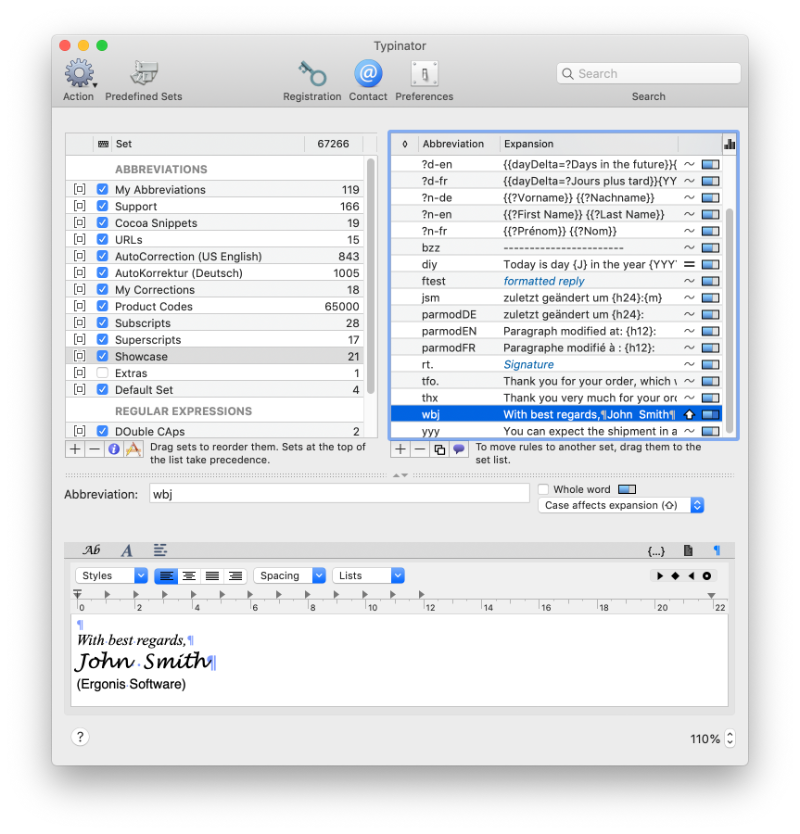 Typinator for macOS revved to version 8.1