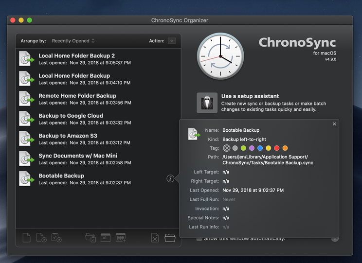 ChronoSync and ChronoAgent ready for macOS Catalina