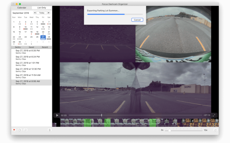 Focus Dashcam Organizer for macOS updated with in-app editing