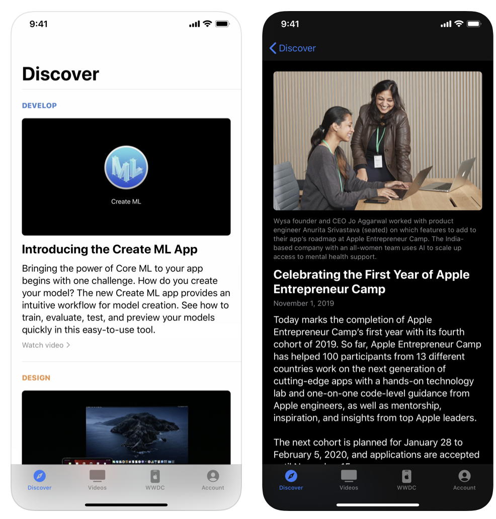 WWDC app revamped and now called the ‘Apple Developer’ app