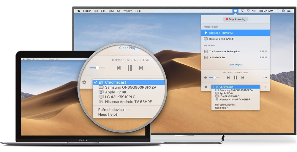 JustStream is new file streaming app for the Mac