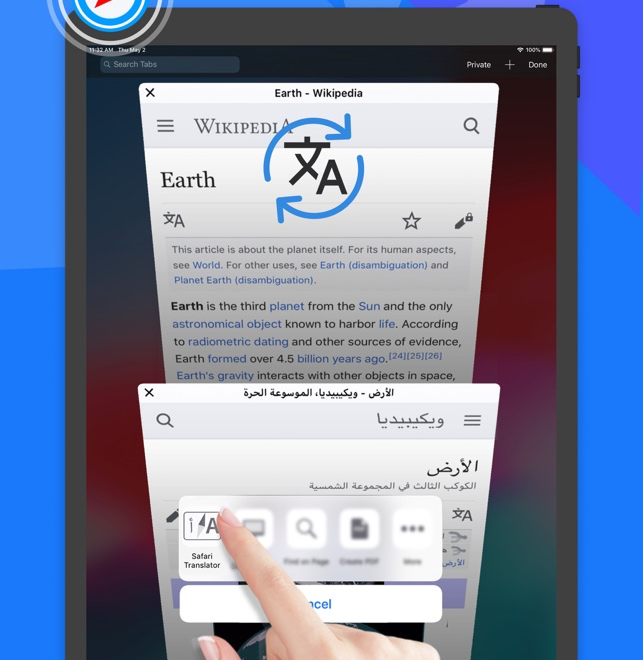 Safari Browser Translator now available at the Apple App Store