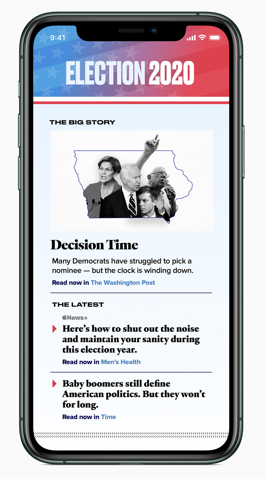 Apple News launches special coverage of the 2020 presidential election