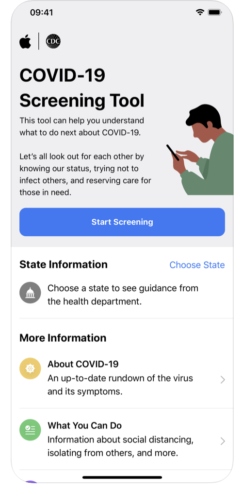 Apple’s COVID-19 app gets an update