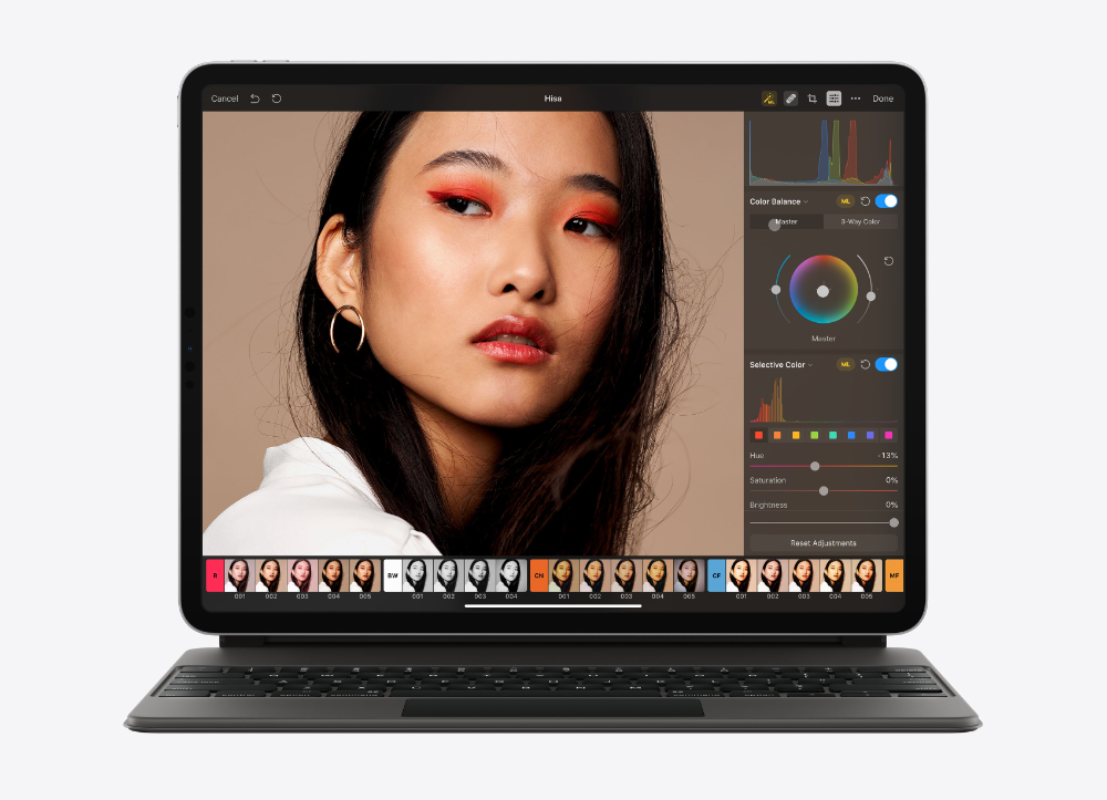 Pixelmator Photo update adds iPadOS trackpad and mouse support