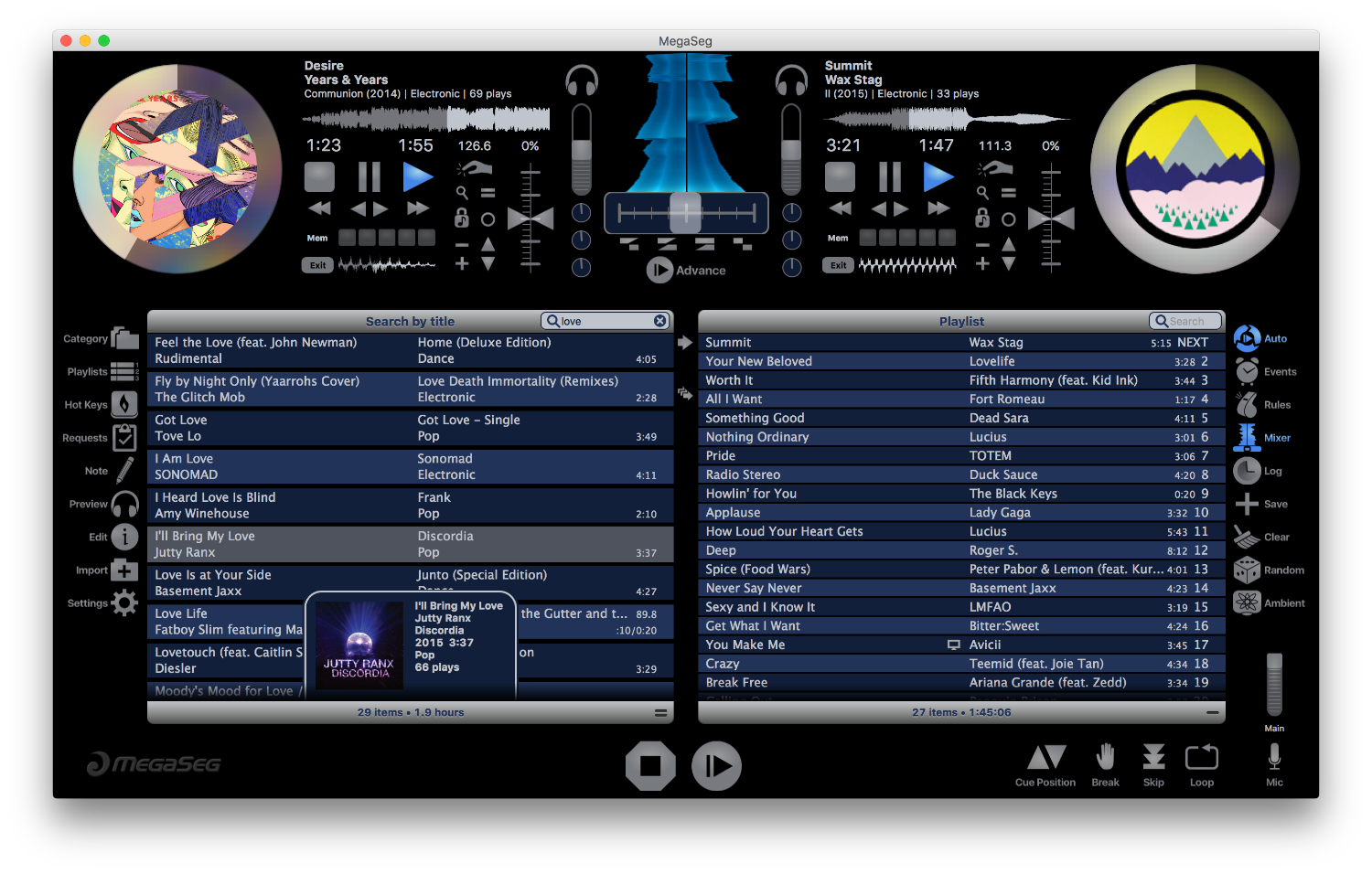 MegaSeg Pro DJ for macOS upgraded with enhanced scheduling features