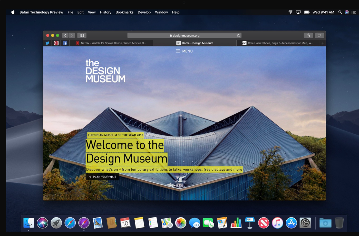 Apple posts beta version 108 of Safari Technology Preview