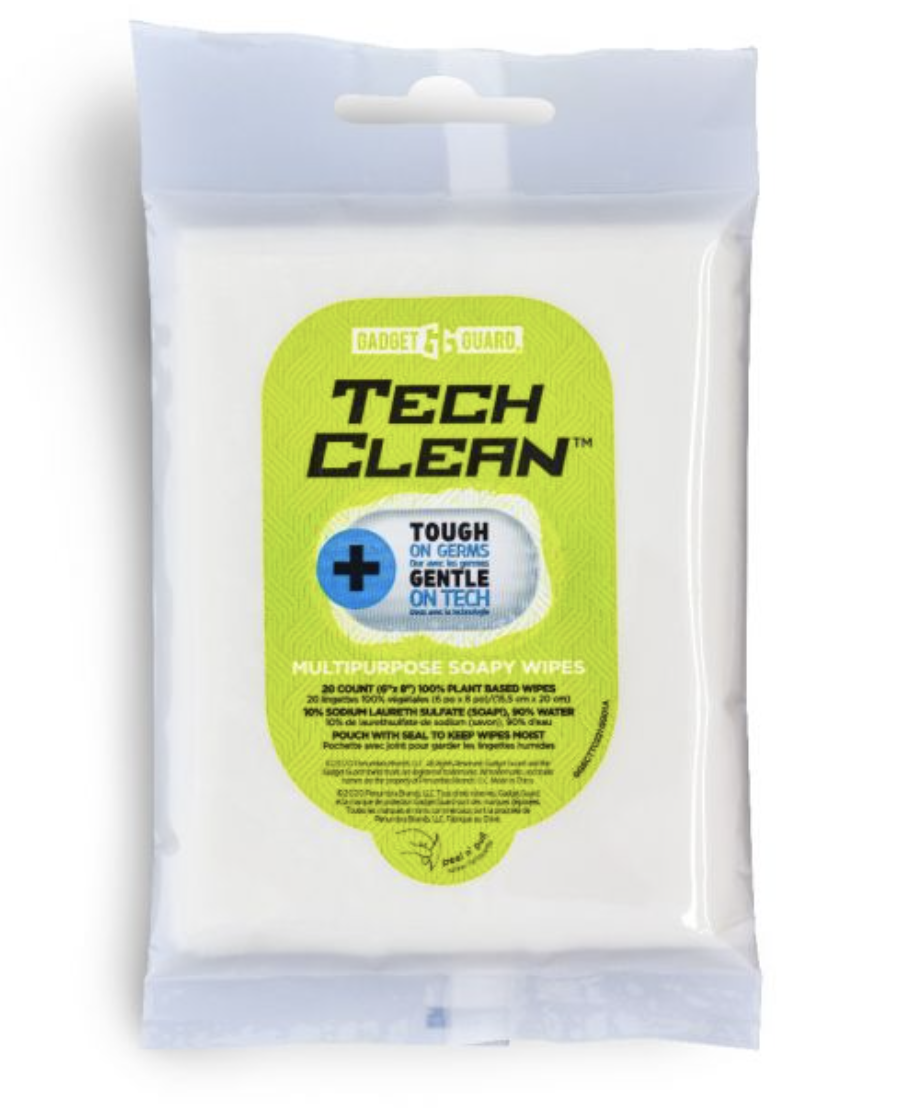 Gadget Guard introduces TechClean wipes to safely clean any electronic device