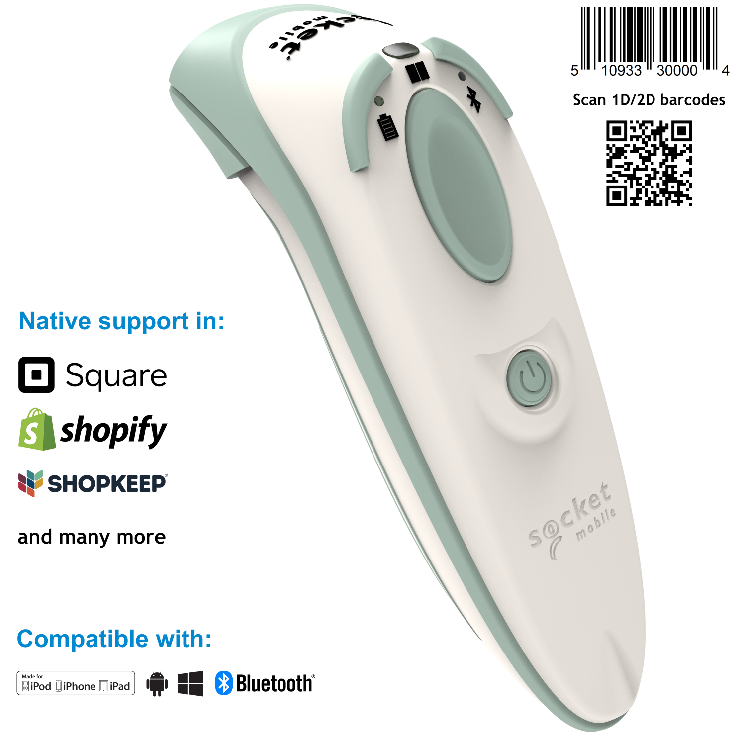 Socket Mobile introduces medical grade Bluetooth barcode scanner