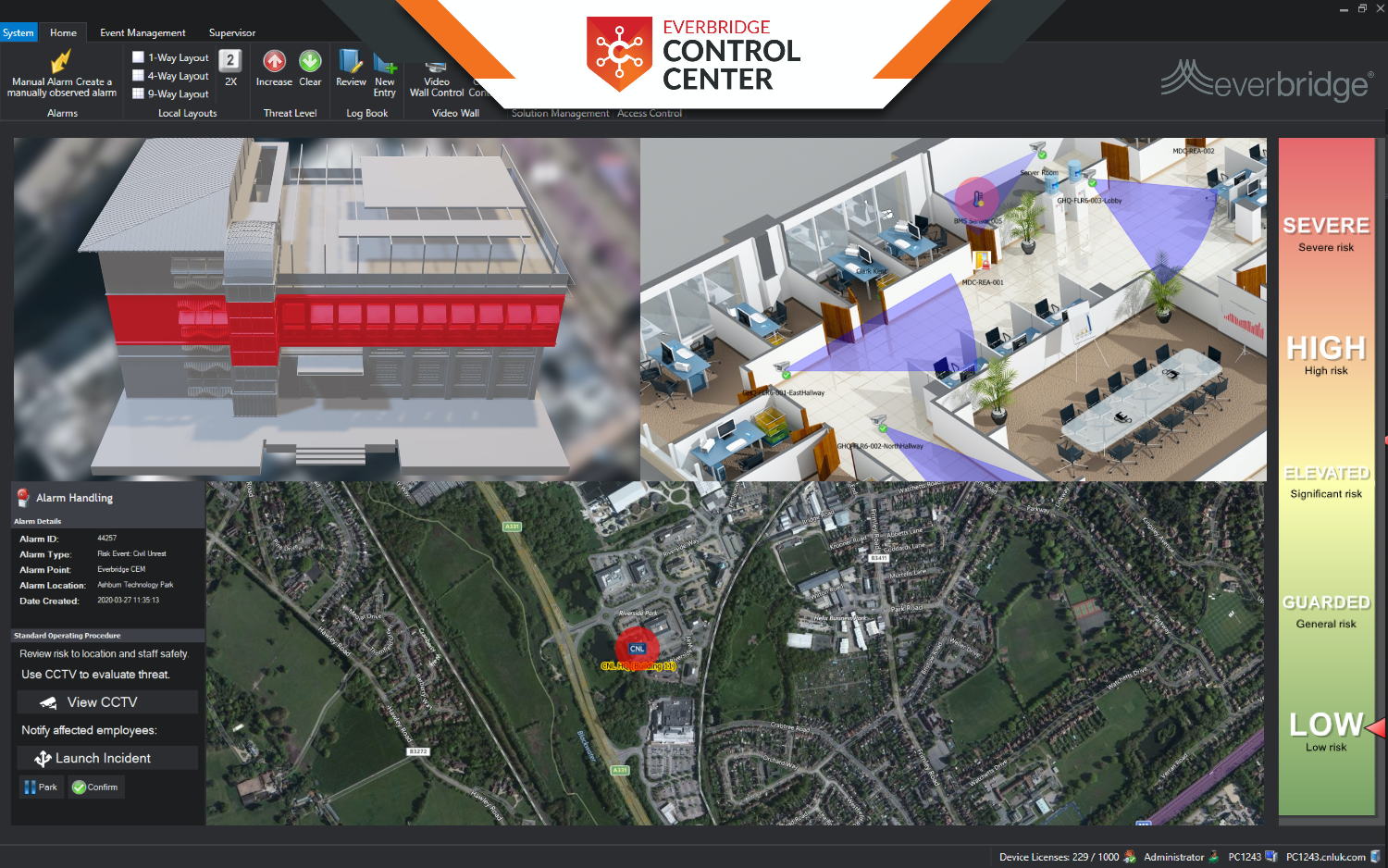 Everbridge debuts Control Center, am off-the-shelf PSIM software platform