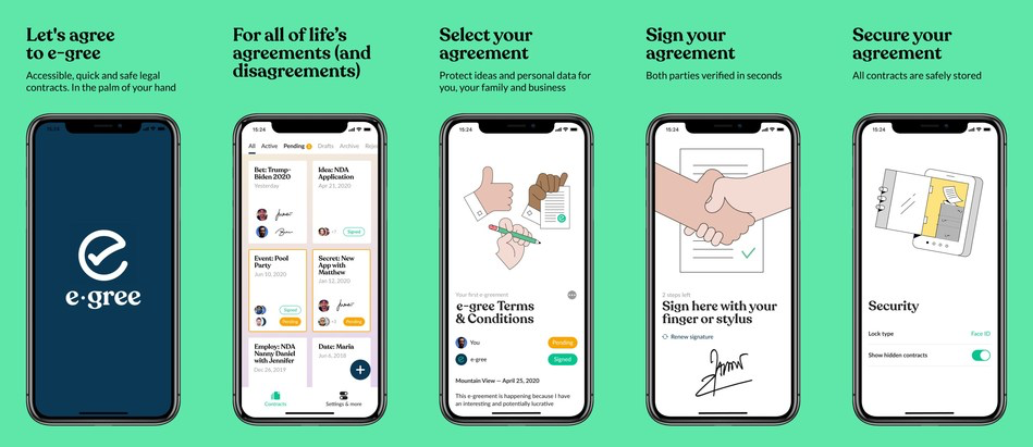 New e-gree app lets you create legal contracts on a smartphone