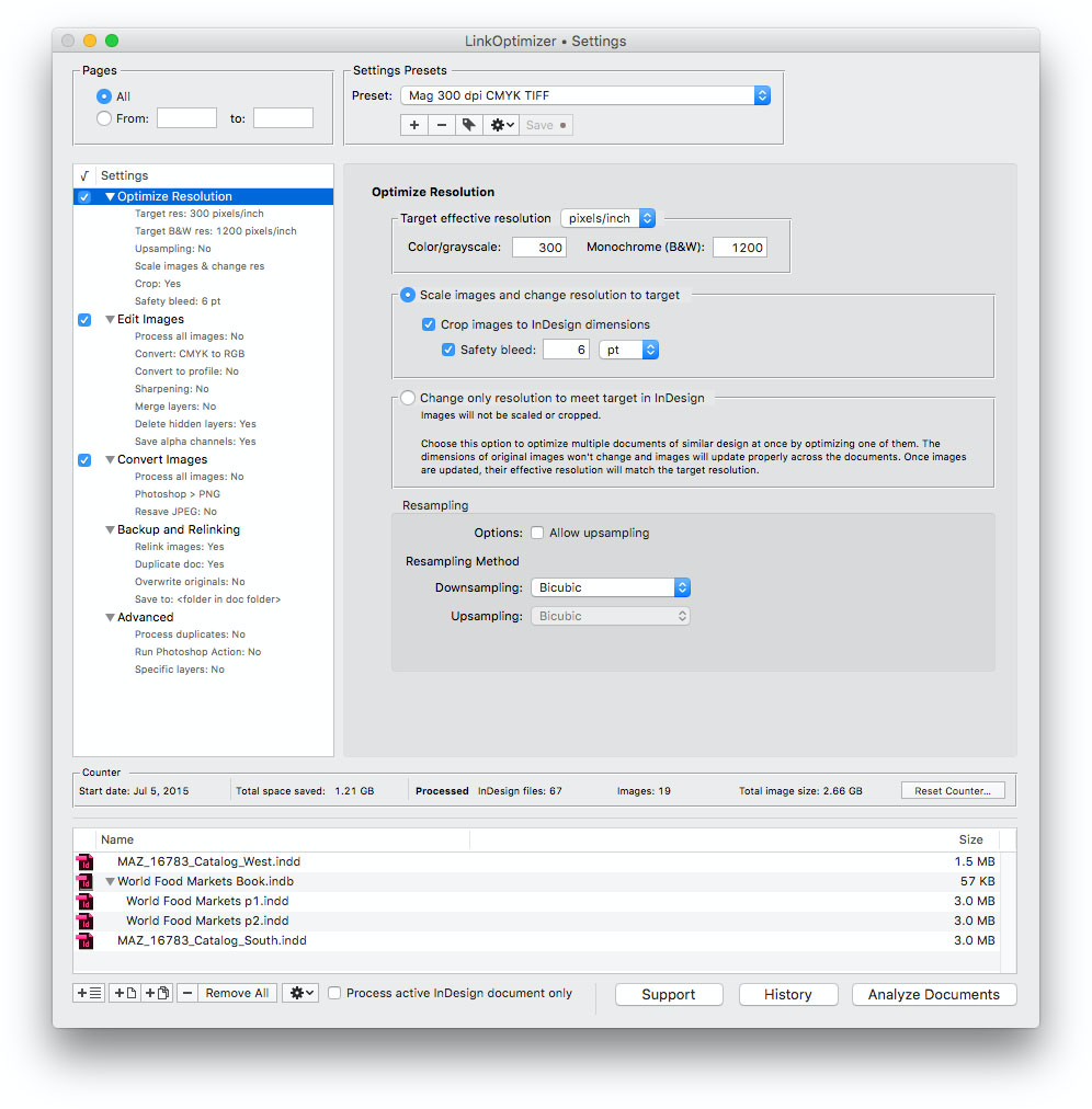 LinkOptimizer Server for Adobe InDesign Adds Hot Folder Automation