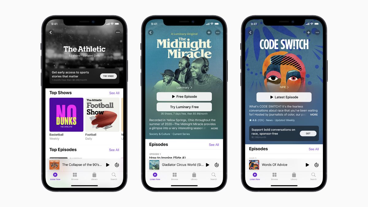 Apple announces Podcasts Subscriptions affiliate program - Vimarsana News