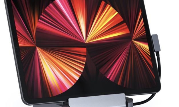 Satechi’s Aluminum Stand & Hub is great is if you’re using your iPad as a workstation