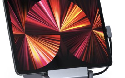 Satechi’s Aluminum Stand & Hub is great is if you’re using your iPad as a workstation