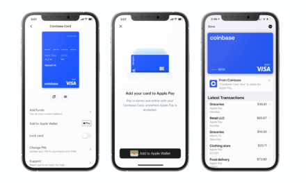 You can now use your Coinbase Card with Apple Pay