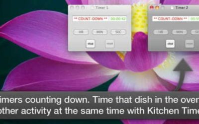 Kitchen Timer is an easy-to-use, flexible timer for your Mac