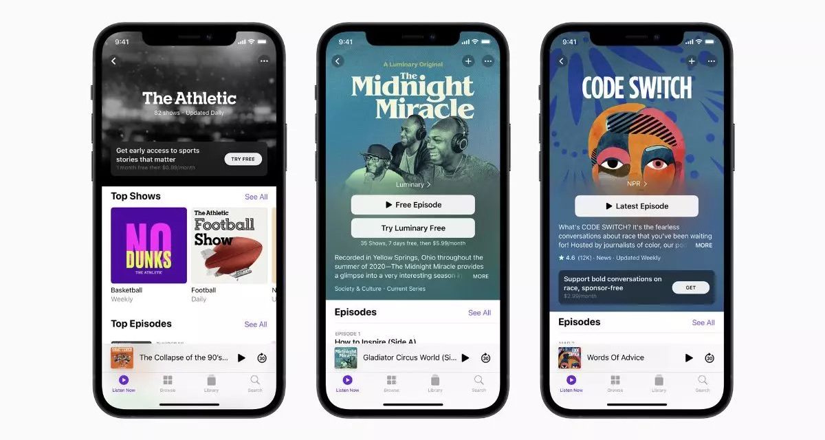 Apple Podcasts will launch in-app subscriptions on June 15